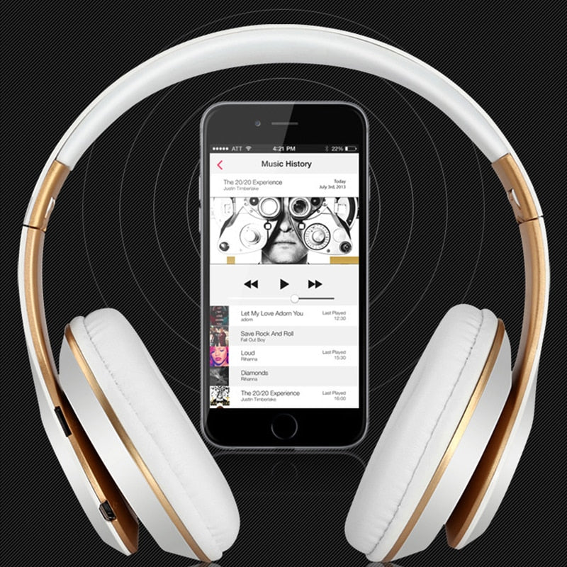 Casque sans fils contrôlable